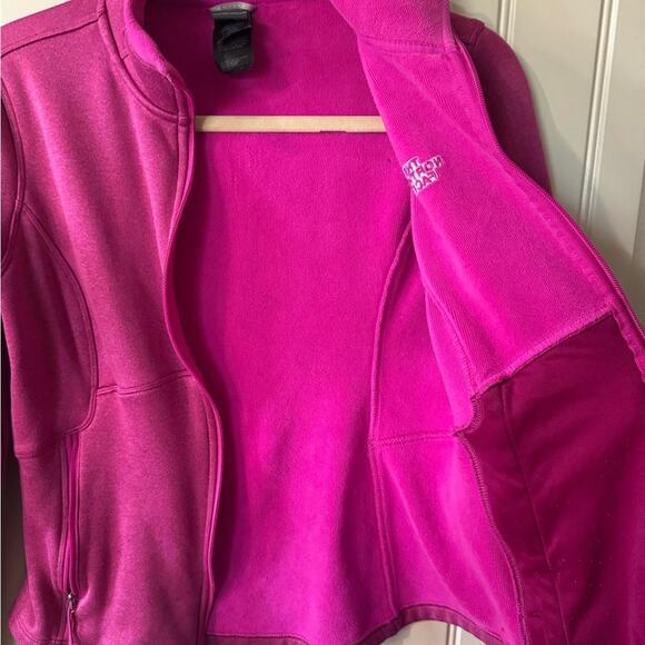 🌄NORTH FACE💗 Women’s Fuchsia Pink Agave Fleece Jacket 💝 (medium) - Picture 15 of 17